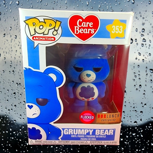 Grumpy bear boxlunch exclusive funko # 353 (nib) Brand new care bears flocked